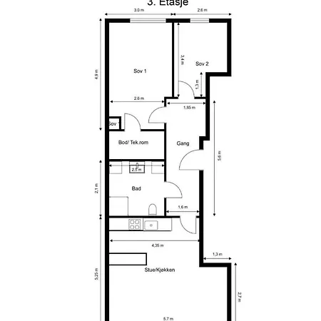 Rg50 - 2br High-end Bjorvika Oslo
